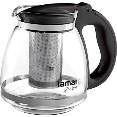 Lamart Lamart Dzbanek z zaparzaczem LT7027 czarny 1,5L LT7027