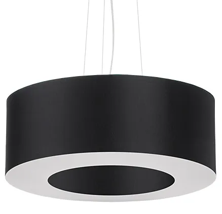 Czarny nowoczesny żyrandol nad stół - EX692 T0-D83