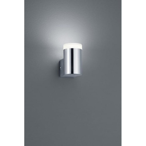 Trio Kinkiet LAMPA ścienna RAY 283110106 łazienkowa OPRAWA minimalistyczna LED 4W tuba IP44 chrom biała 283110106