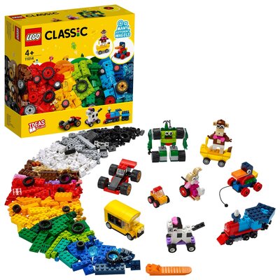 LEGO Classic Cegły i koła 11014