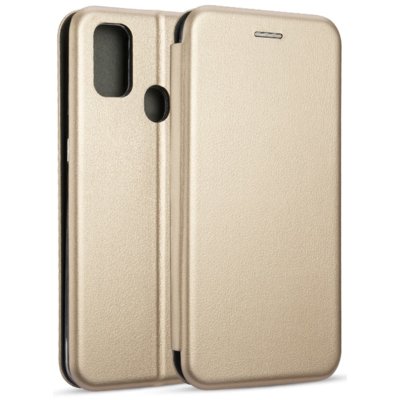 Etui Book Magnetic Samsung M21 M215 złoty/gold