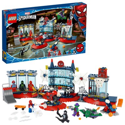 LEGO Marvel Atak na kryjówkę Spider-Mana 76175