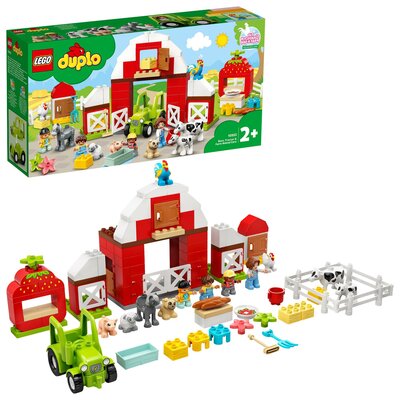 LEGO Duplo Stodoła traktor i zwierzęta gospodarskie 10952
