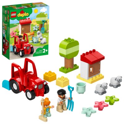 LEGO Duplo Traktor i zwierzęta gospodarskie 10950