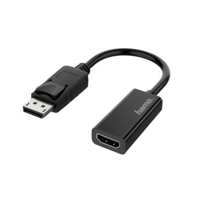 Hama Adapter DisplayPort HDMI 0,15m