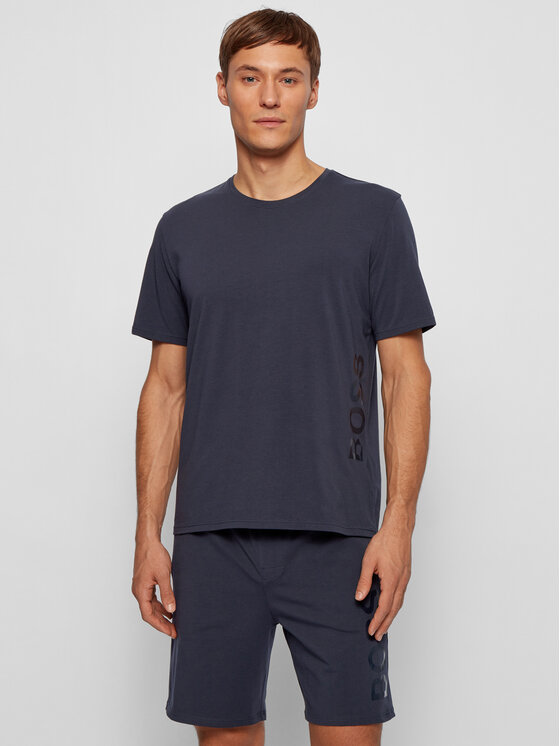 Hugo Boss T-Shirt Identity Rn 50442645 Granatowy Regular Fit