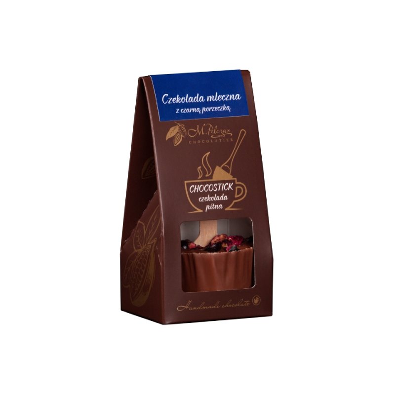 M.PELCZAR CHOCOLATIER Chocostick Czekolada mleczna z nutą czarnej porzeczki 7669-uniw