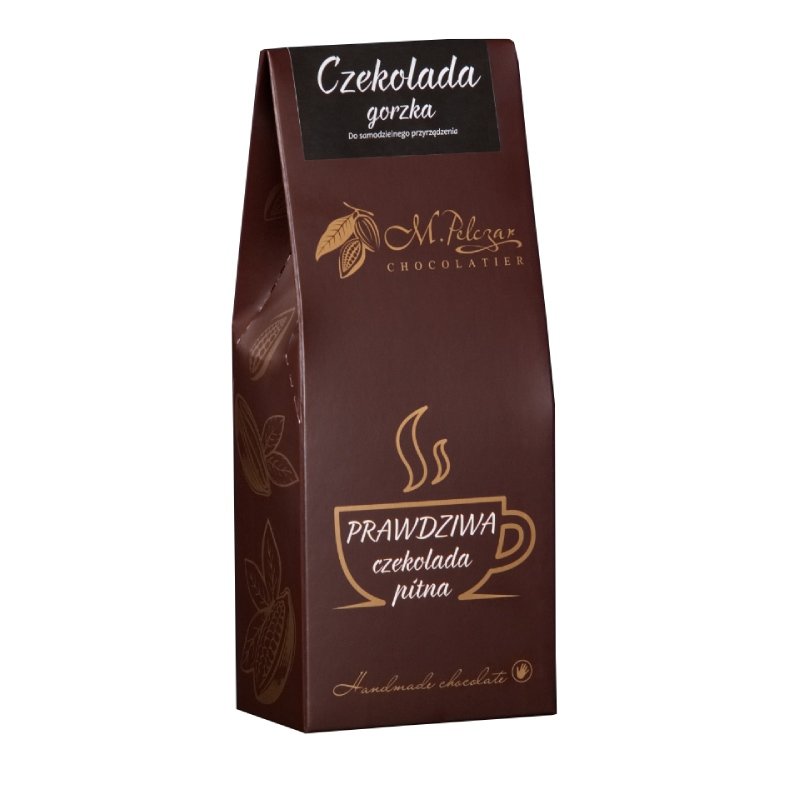 M.PELCZAR CHOCOLATIER Prawdziwa czekolada pitna Gorzka