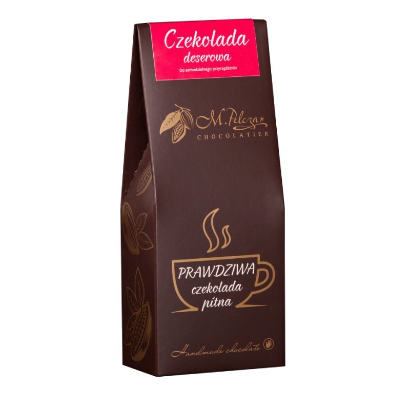 M.PELCZAR CHOCOLATIER Prawdziwa czekolada pitna Deserowa 7675-uniw