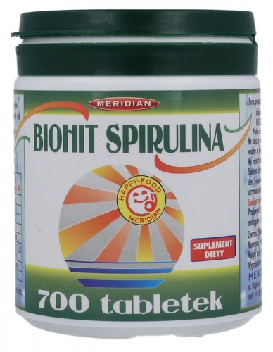 Meridian Biohit spirulina 200mg 700tabl. 21MERBIOSP