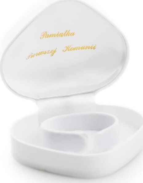 Prezentowe pudełko na zegarek - serce - komunia uniwersalny