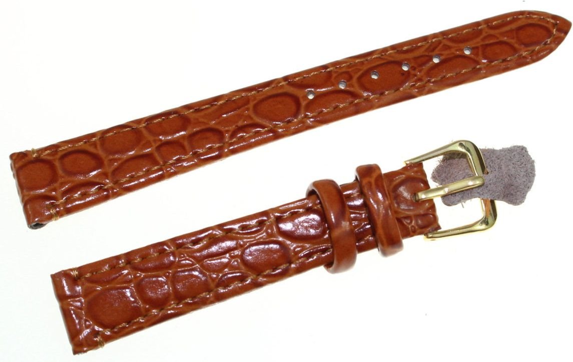 Sk��rzany pasek do zegarka 14 mm Diloy P209.14.3