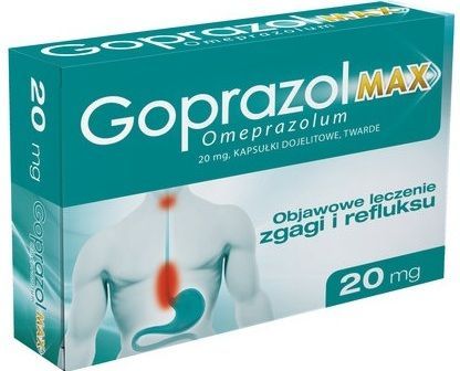 S-Lab S-LAB Goprazol Max 20mg 14 kapsułek 3159442