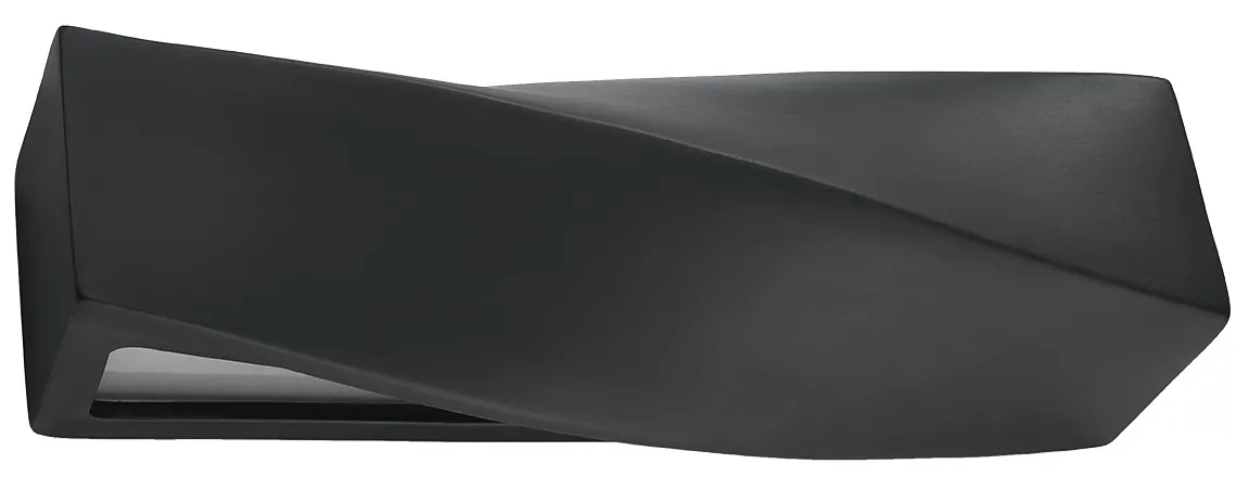 Czarny podłużny kinkiet z ceramiki - 5X EX710 L2-N50