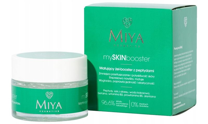 Miya Cosmetics Miya My Skin Booster matujący żel-booster z peptydami 50ml