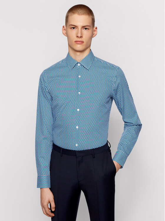 Boss Koszula Jango 50451566 Kolorowy Slim Fit