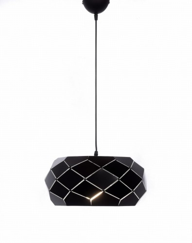 Lumina Deco Deco LAMPA WISZĄCA CZARNA ROKKA