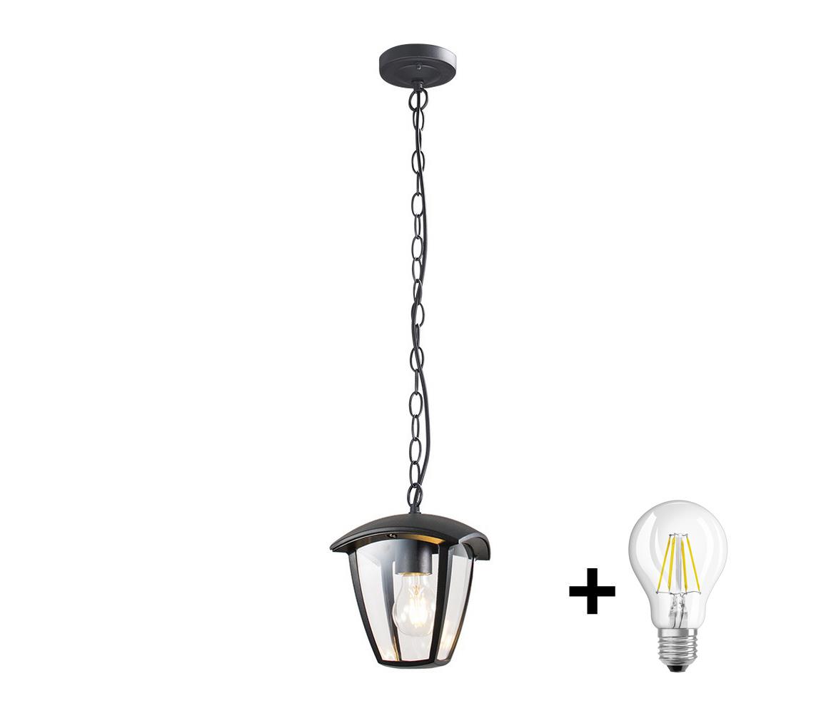 Brilagi - LED Zewnętrzna lampa wisząca LUNA 1xE27/60W/230V IP44