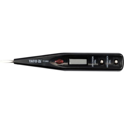 Yato Wskaźnik napięcia z diodą 12-250V LCD YT-2862