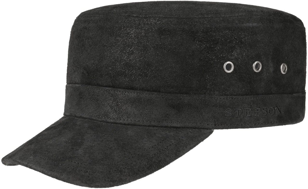 Czapka Army Raymore Pigskin by Stetson, czarny, One Size