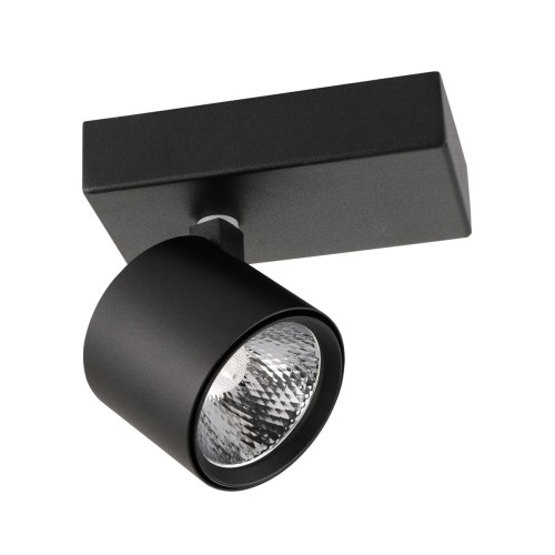 Italux Sufitowa LAMPA plafon BONIVA SPL-2854-1B-BL regulowana OPRAWA metalowy 5W 3000 K spot reflektorek czarne SPL-2854-1B-BL