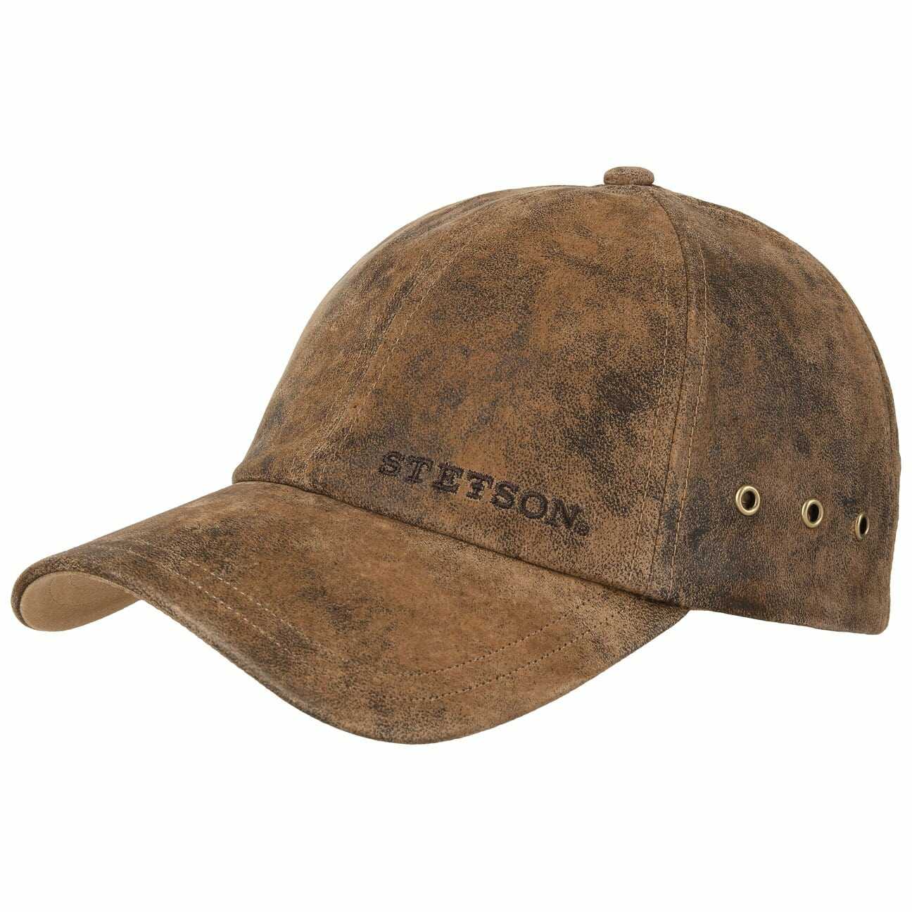 Czapka Rawlins Pigskin by Stetson, brązowy, One Size