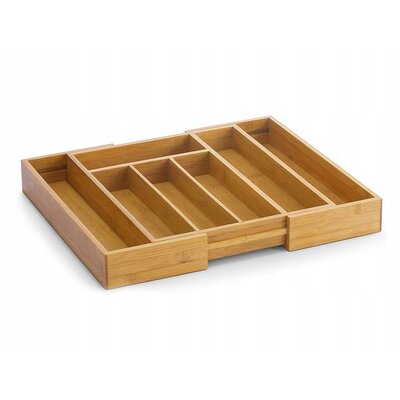 Zeller Rozsuwany pojemnik na sztućce wkład do szuflady 29 40 x 33 x 5 cm 25322