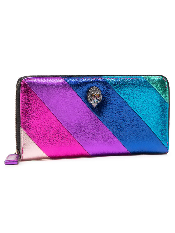 Kurt Geiger Duży Portfel Damski K Zip Around Wallet Eagle 1803069109 Kolorowy