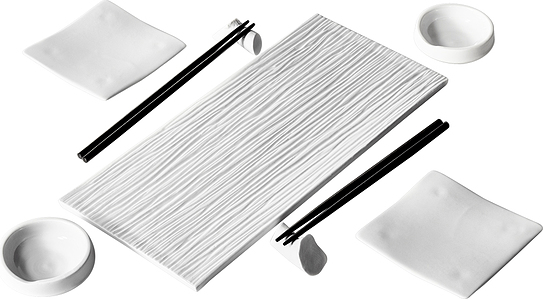 Zestaw do sushi dla 2 osób Zen biały