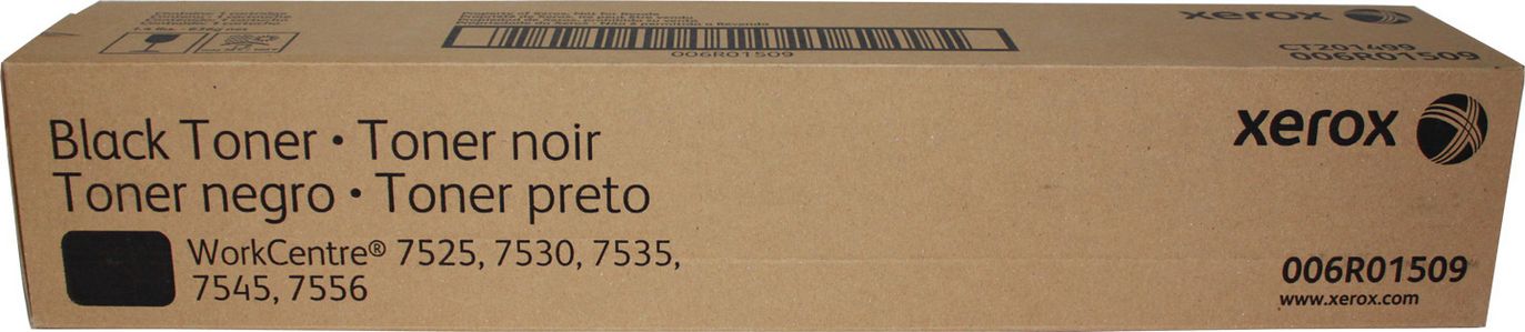 Toner Xerox 7522 Black Oryginał 006R01509