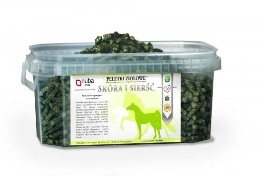 Nuba Equi Zioła na skórę i sierść 1300g - granulat