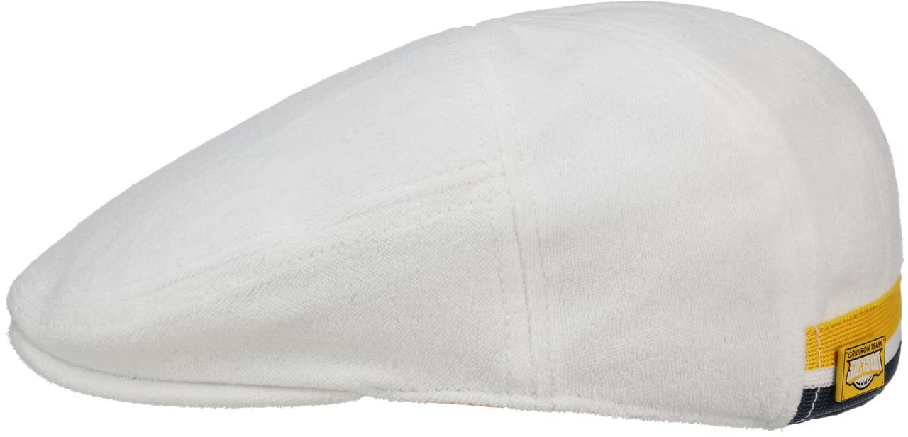 Kaszkiet Gridiron Cotton by Stetson, biały, L (58-59 cm)