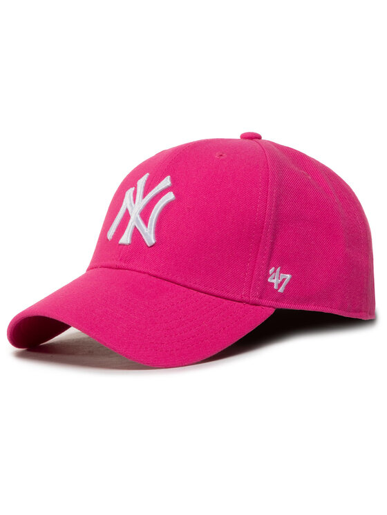 New York 47 Brand Czapka z daszkiem Mlb Yankees '47 Mvp Snapback B-MVPSP17WBP-MA Różowy