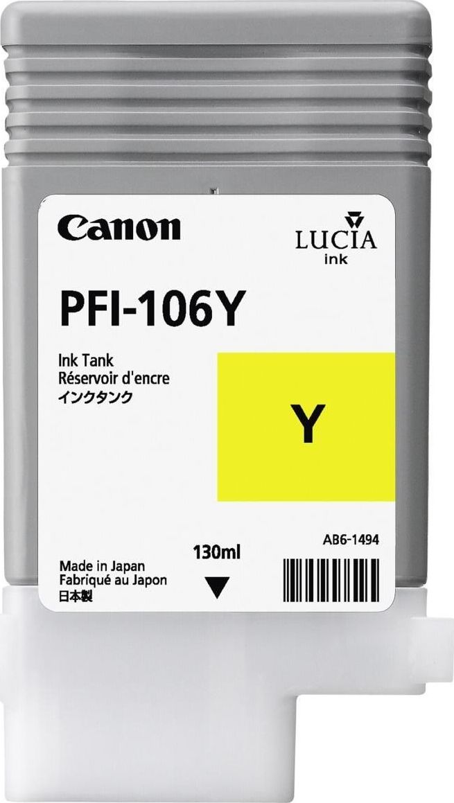Tusz Canon Tusz PFI-106 Yellow 351201604