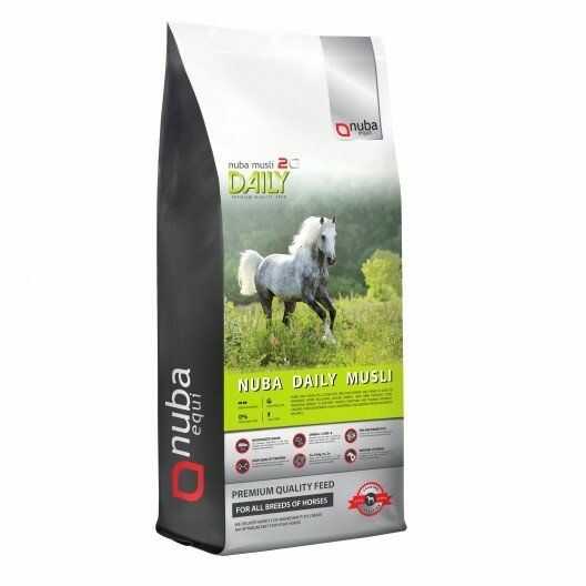 Nuba Equi Musli średnioenergetyczne Nuba Daily Musli 2G 20 kg -