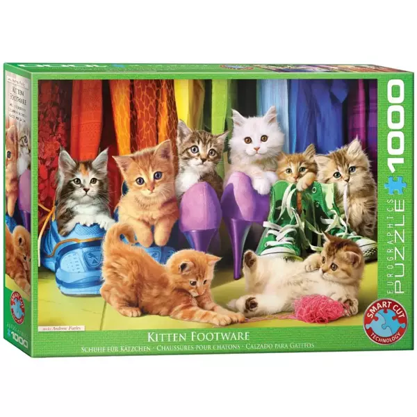 Eurographics Puzzle 1000 Kitten Pride 6000-5543 -