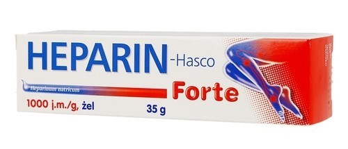 Hasco-Lek HEPARIN ŻEL HASCO 35 g