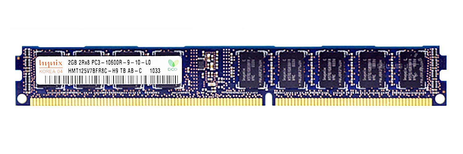 RAM 1x 2GB Hynix ECC REGISTERED DDR3  1333MHz PC3-10600 RDIMM | HMT325R7BFR8C-H9