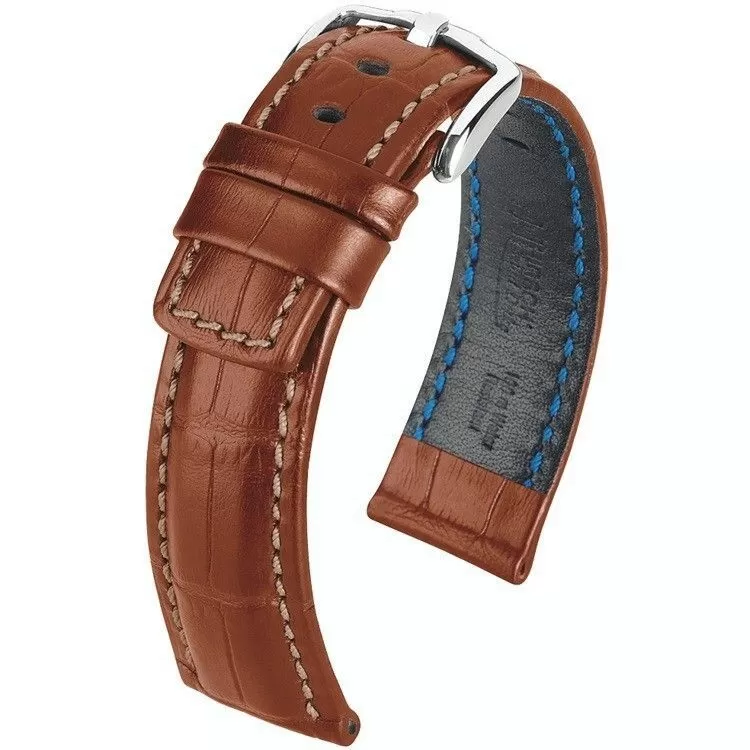 Jasnobrązowy pasek skórzany 20 mm HIRSCH Grand Duke 02528070-2-20 (L) RATY | GRATIS WYSYŁKA | GRATIS ZWROT DO  1 ROKU | 100% ORYGINAŁ!!