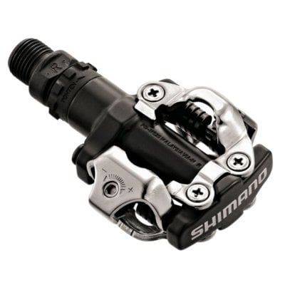 SHIMANO Pedały SPD PD-M520 srebrny / Wersja zestawu: podstawowy EPDM520S