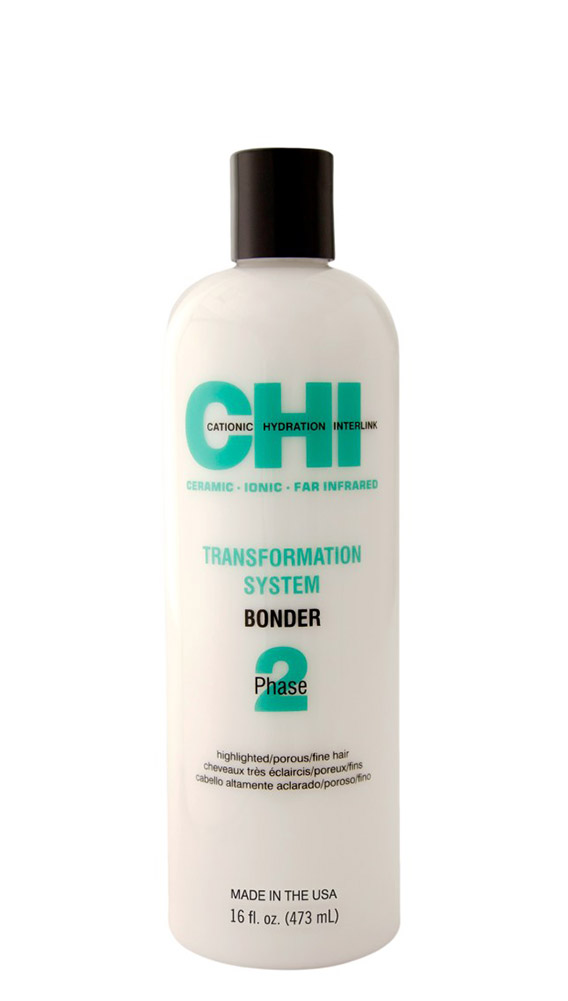 CHI Transformation Bonder-Phase 2, trwałe prostowanie włosów cienkich i rozjaśnianych, 473ml