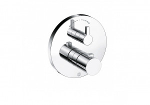 Kludi 208300515 NOVA FONTE Puristic podtynkowa bateria wannowo-natryskowa z termostatem