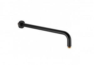 KLUDI 6651439-00 A-QA ramię natrysku 400 mm,  czarny mat