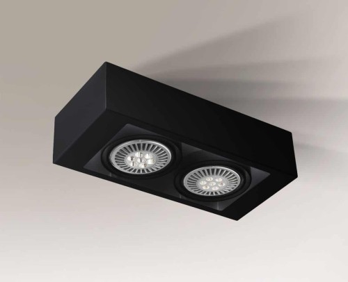 Shilo plafon techniczny Koga ES111 czarny 1153