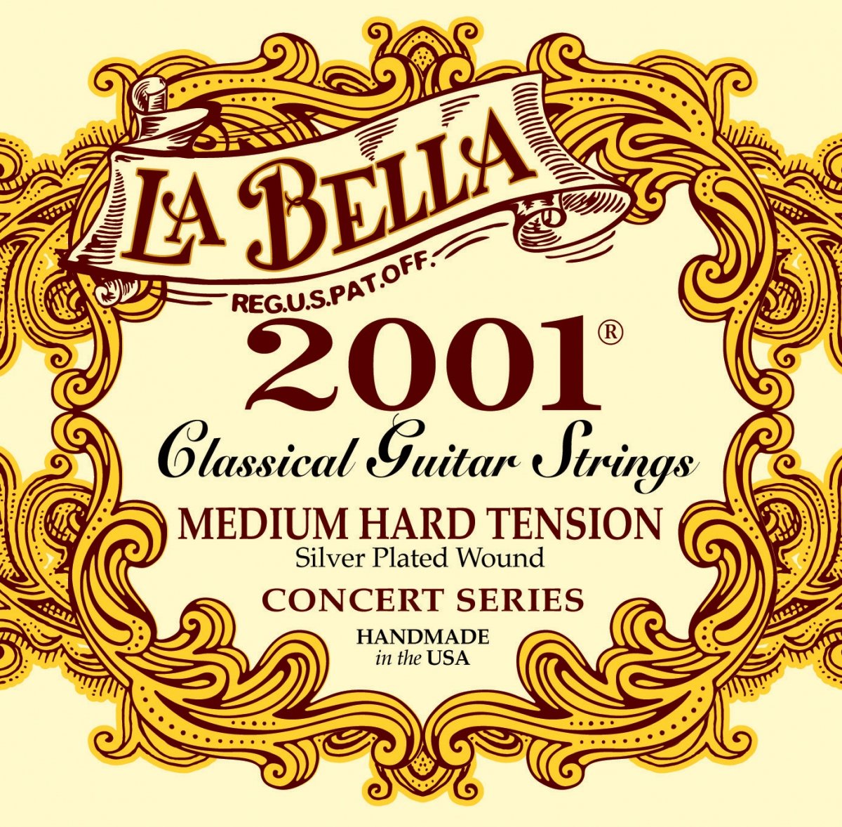 La Bella 2001 Struny do gitary klasycznej