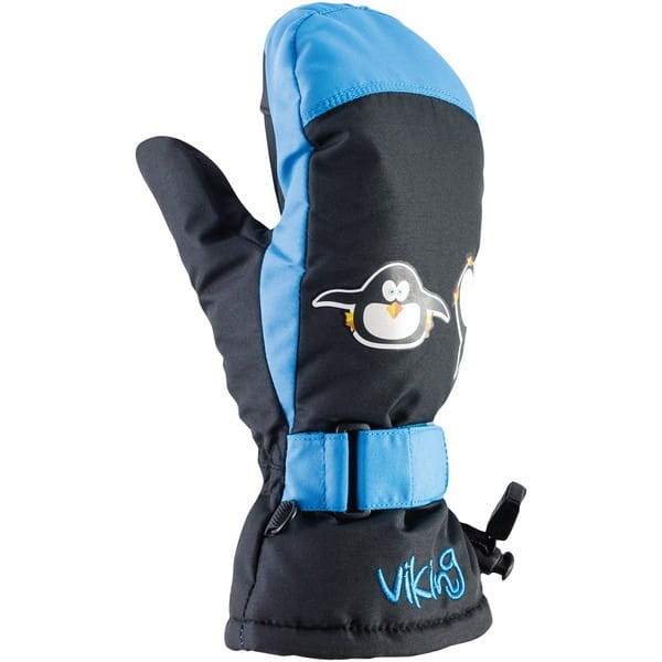 Rękawice Narciarskie Dziecięce Viking Pingvi 15 czarno-niebieski