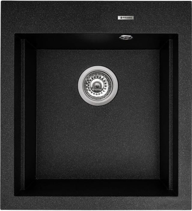 Pyramis Zlew SIROS 47x51,5) 1B czarny 70084301) 70084301