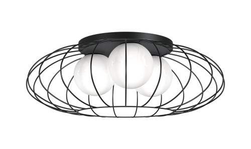 Milagro Kronos lampa sufitowa 3-punktowa czarna MLP 4426 MLP 4426