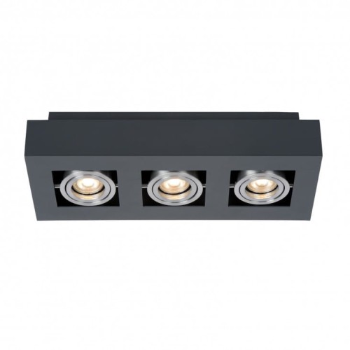 Italux Plafon CASEMIRO kol czarny IT8002S3-BK/AL)