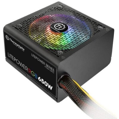 Zasilacz THERMALTAKE Litepower RGB 650W PS-LTP-0650NHSANE-1